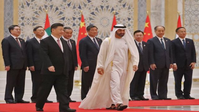 La Cina e gli Emirati Arabi